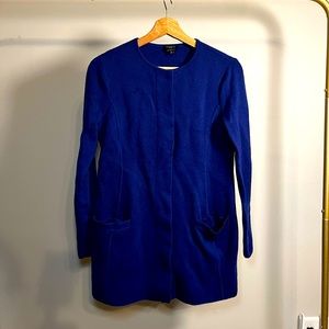 Talbots blue merino wool cardigan - size Mp